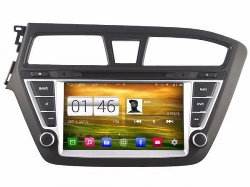 8&#034; android 4.4 car dvd player radio gps for hyundai i20 2014 2015 2016 navi 3g