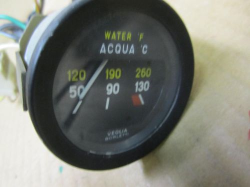 Fiat 124 spider  74 1974 veglia water temperature gauge oe original equipment