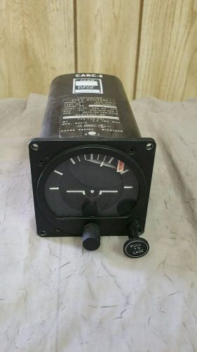 R.c. allen attitude gyro indicator gauge rca25c-2