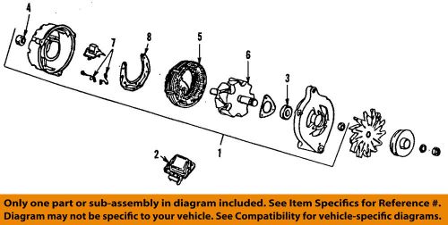 Ford oem 99-04 mustang-alternator xr3z10v346abrm