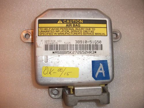 Geo metro  airbag computer module 1990 - 2001 suzuki swift ? ( # a )