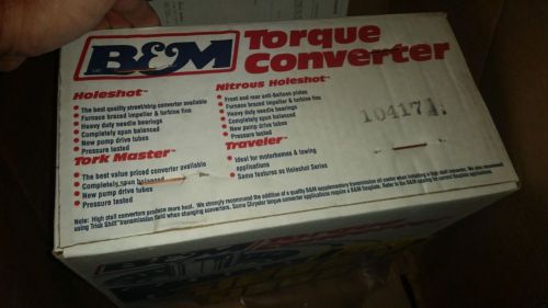 B&amp;m tork master torque converter chrysler torqueflite 727 2400 stall