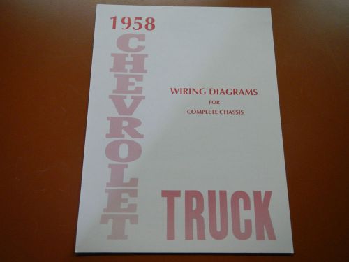 1958 chevrolet truck wiring diagram manual