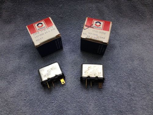 2 nos delco 71,72,73 chrysler horn relays