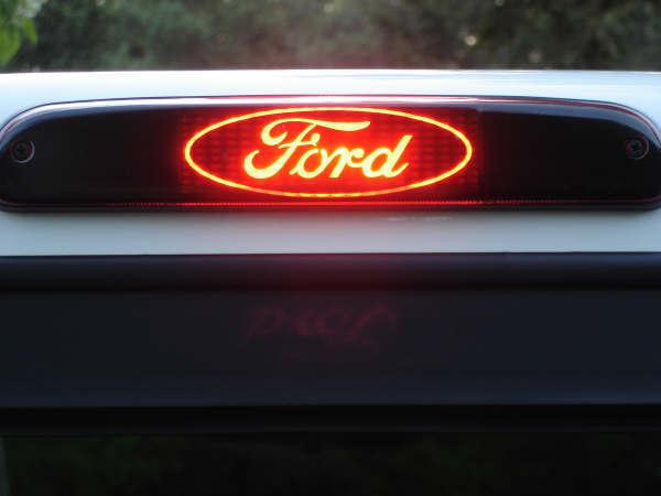 Ford ranger 3rd brake light decal overlay 1998-2011