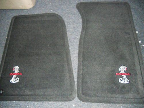 Nos 1999 2001 2003 ford mustang svt cobra floor mats gr