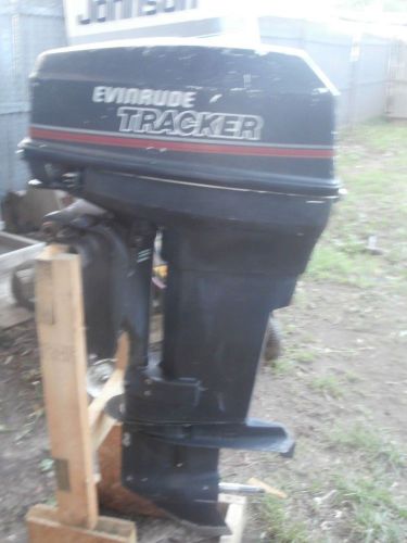 40hp hp evinrude tracker 1990  runs great great compression