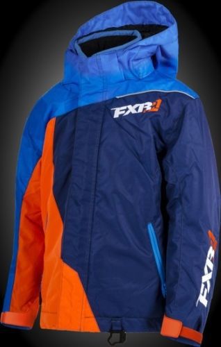 Fxr youth childs kids vertical warm winter snow jacket coat -size 12 - new