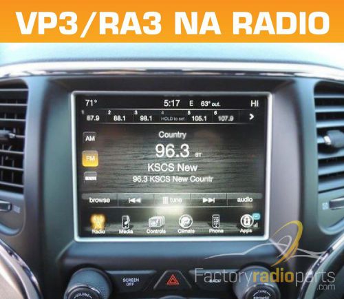 Uconnect 8.4a vp3 ra3 na radio jeep ram 2013 2014 2015