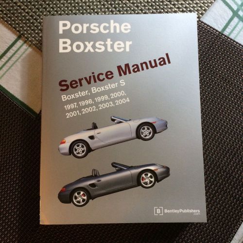 Porsche boxster service manual 97 to 04 free shipping