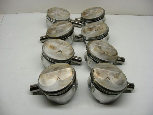 4.130 sbc -12 chevy dome je pistons 927 pin 1.100 c/h brodix race 060916-21