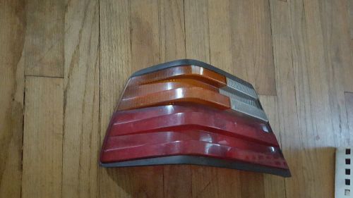 Mercedes benz 300e left (right) tailight housing # stiar p2a 85 in good shape