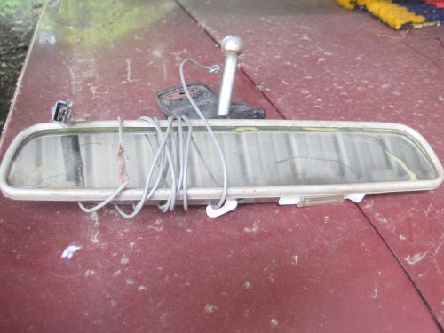 Oem 1970-72 chevy olds gm a-body vanity light rear view mirror: option!