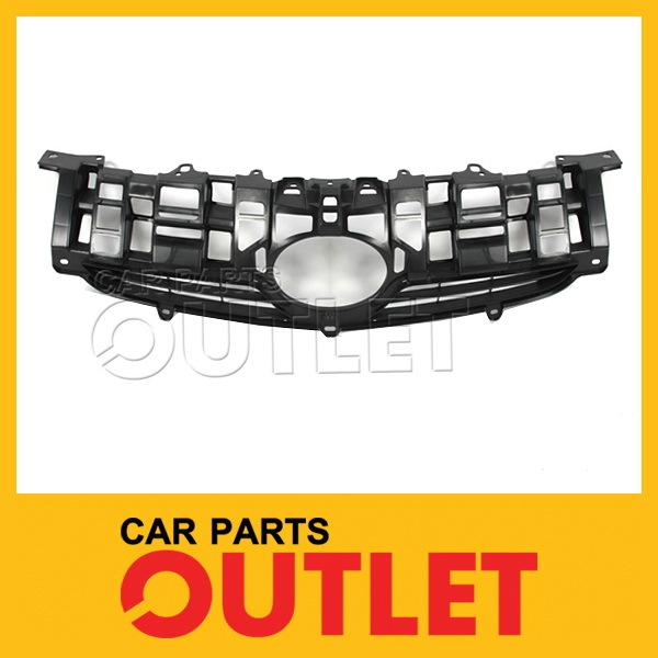 10 11 toyota prius front grille assembly black bar new replacement grill