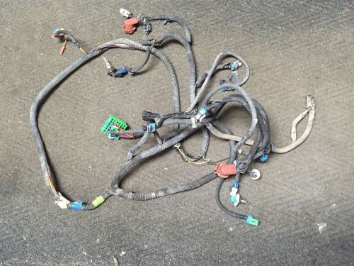 A6a8  2002 avalanche 1500 2500 headlight wire wiring harness fog lights oem