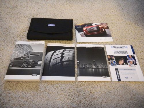 2013 ford edge owners manual set + free shipping