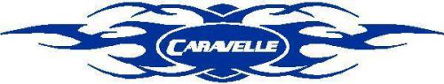 11&#034; custom caravelle tribal - boat decal sticker - pair - l@@k!