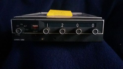 Bendix king kt-76a transponder w/ tray