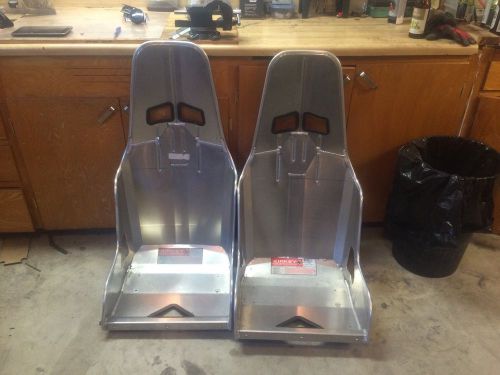 Pair kirkey racing seats pro street drag seat 18&#034; pair