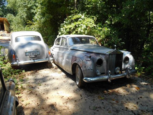 Abandoned james young silver cloud project! rolls royce bentley. 2 brake  jars