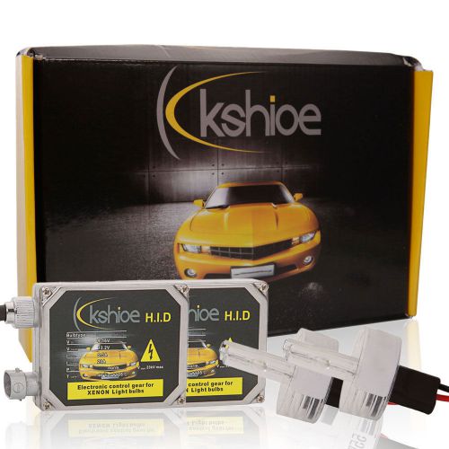 Kshioe 12v 55w h7 4300k car xenon hid blubs + ballast kit