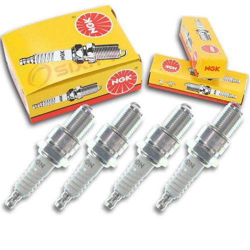 4pcs omc su ngk standard spark plugs stern drive kit set engine np