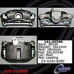 Centric parts 141.46545 rear right rebuilt caliper with hardware