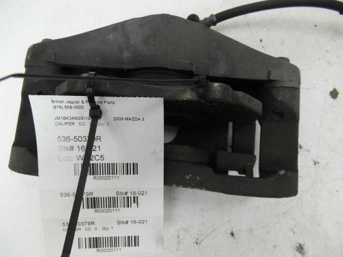 2007-2013 mazda 3, rh front caliper, used