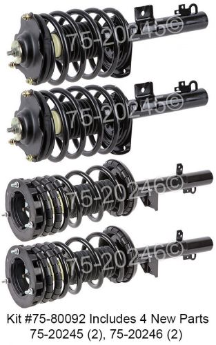 Complete set new front &amp; rear right &amp; left strut shock coil spring assembly