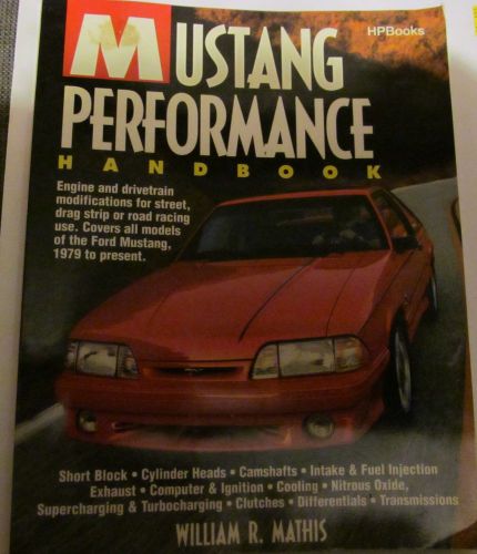 Reduced! &#039;79-&#039;94 ford mustang performance handbook hard to find out print book