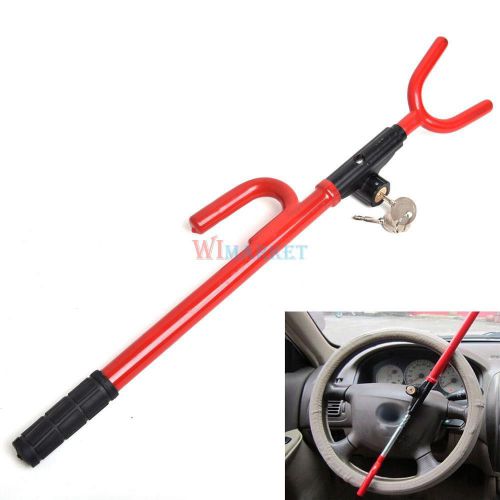 Steering wheel vehicle lock anti theft device security system standard car truck