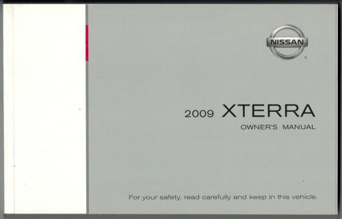 2009 nissan xterra owner&#039;s manual