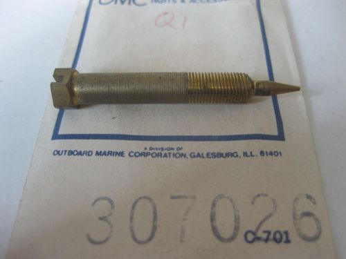 307026 omc 0307026 &#034;new&#034; carburetor adjustment screw.