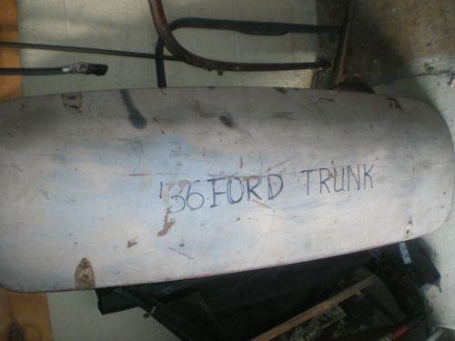 1936 ford humpback trunk lid