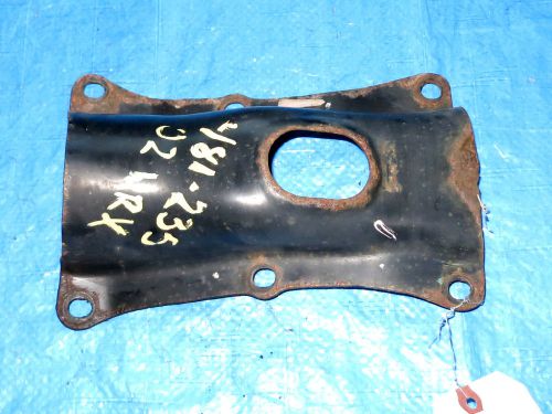 02-07 subaru impreza wrx rear differential diff t frame drive line bracket cover