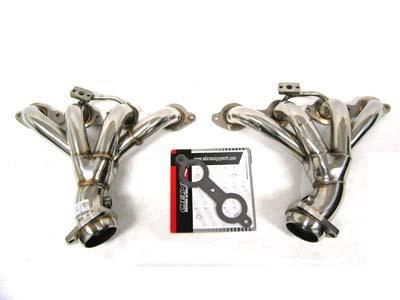 Obx exhaust shorty header 01-04 corvette c5 ls1 ls6 z06 