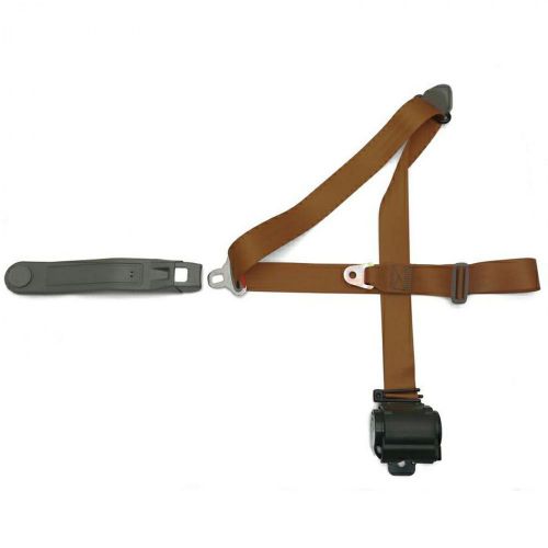 3 point retractable copper seat belt per each belt hot street rat rod auburn