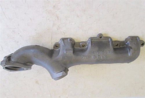 Oldsmobile rh exhaust manifold 417754 toronado cutlass 442 f-85 vista cruiser