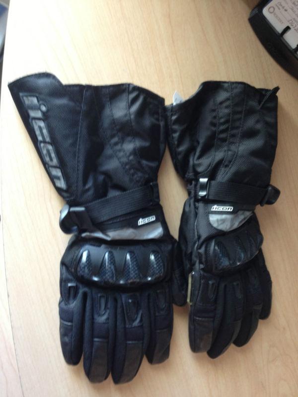 Men's xxl icon patrol motorcycle gloves 