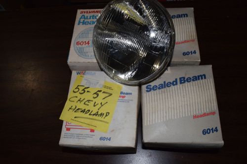 Sealed beam headlights 55-57 chevy model 8014 lot of 4