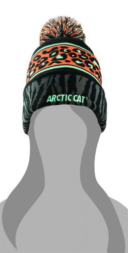 New arctic cat animal print womens beanie 5273-098