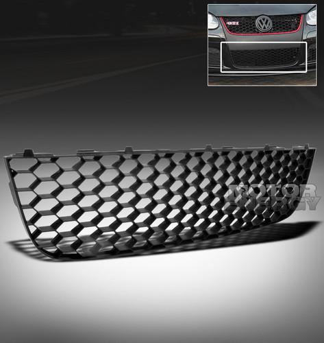 2006-2009 vw gti gli jetta mk5 lower bumper grille mesh primered black 2007 2008