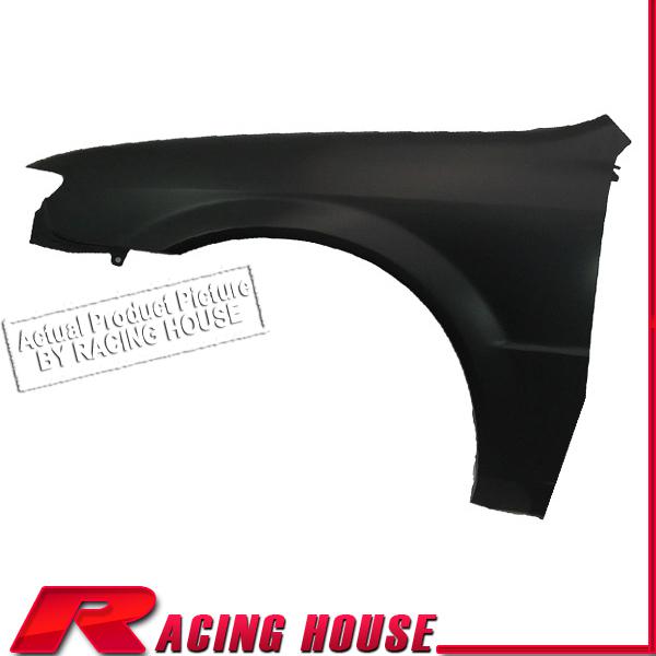 01 02 03 mazda protege dx lx es front fender driver left side primered black lh