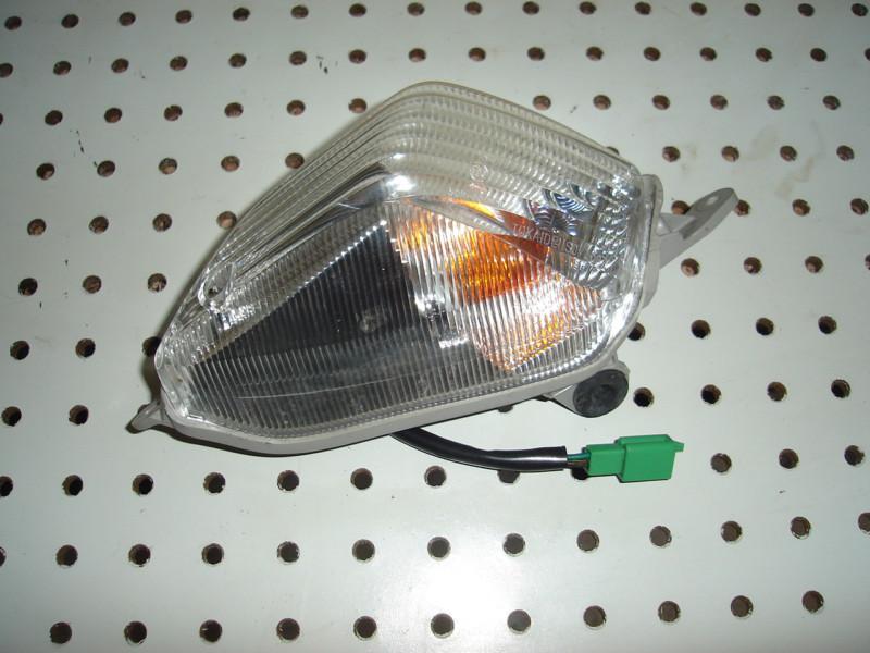 2006-11 kawasaki zx14 left rear turn signal super low miles