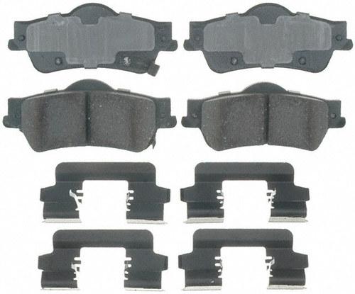 Raybestos atd1352c brake pad or shoe, rear-advanced technology brake pad