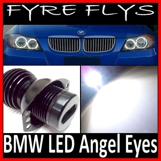 10 watt high power led angel eye eyes halo light bulbs 3 series bmw e90 e91 #w3