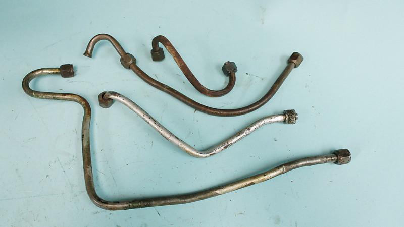 1952 harley el rigid pan fl fle knucklehead panhead hydraglide oem oil lines