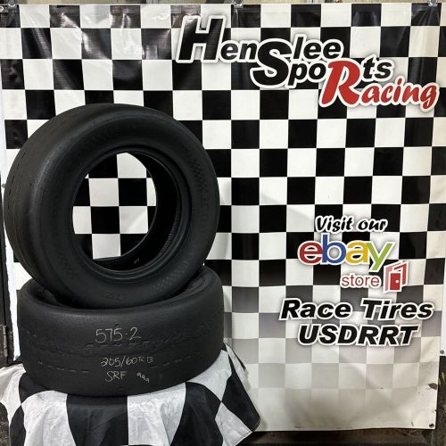 575-2 usdrrt hoosier dot road race tires srf-r   205/60  zr13