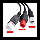 Motorcycle for 3pin 4pin and 6pin obd2 diagnostic connection cable for motorra4411-