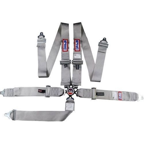 Rjs racing equipment 1034907 5-point cam-lock racing harness grey